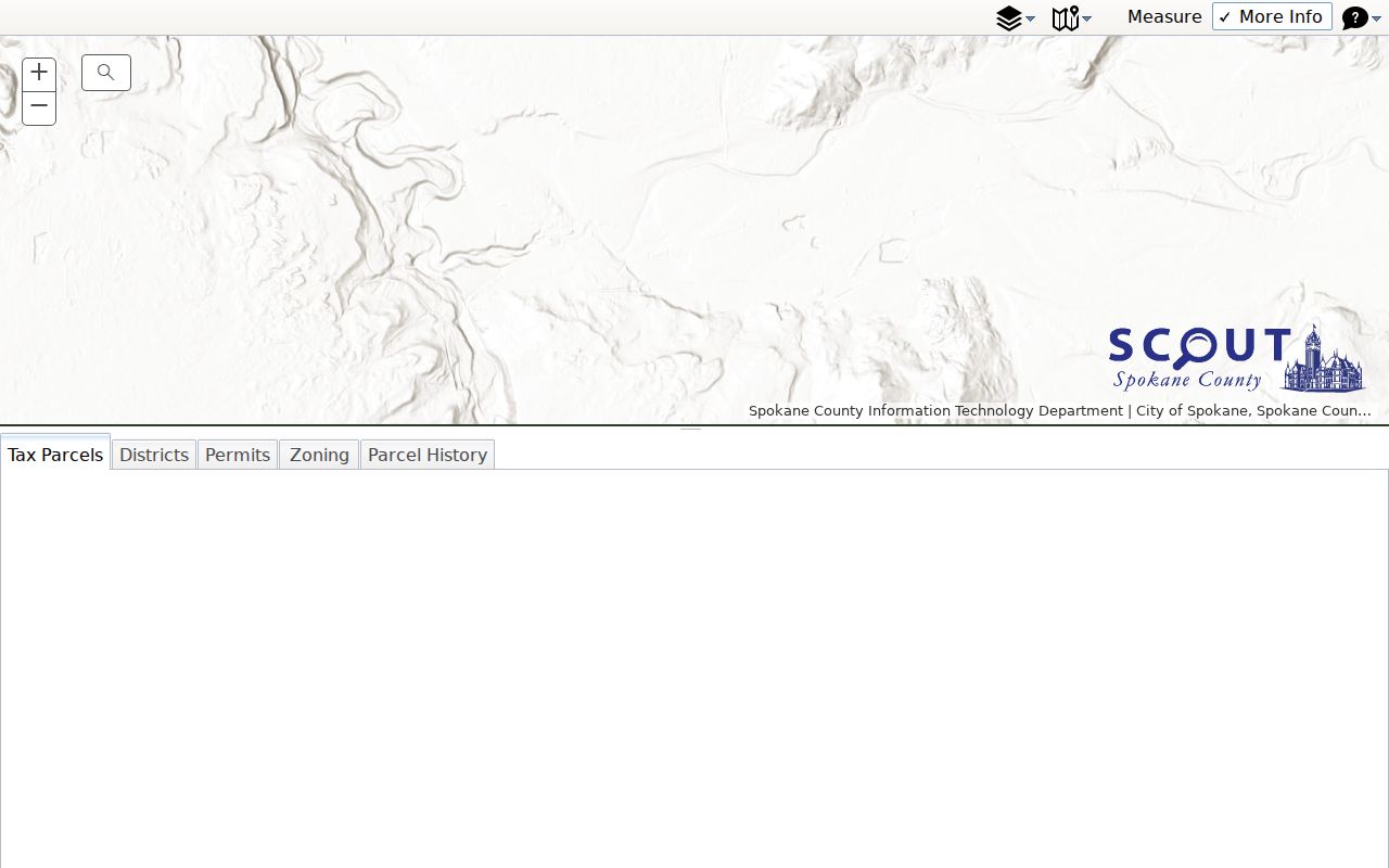 Spokane Valley public records in the Spokane County SCOUT GIS parcel map